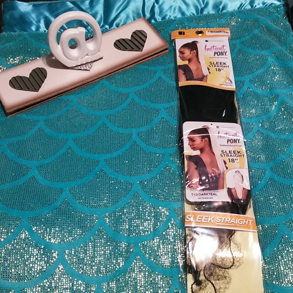 ☀💙NWT SENSATIONAL INSTANT PONY - SLEEK STRAIGHT18